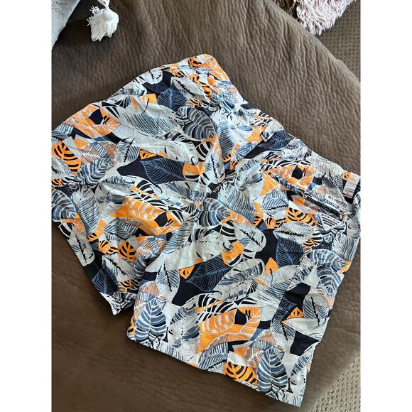 COLUMBIA PFG Men's Clearwater Shores Palm Print Water Fishing Shorts Size L - Picture 5 of 5